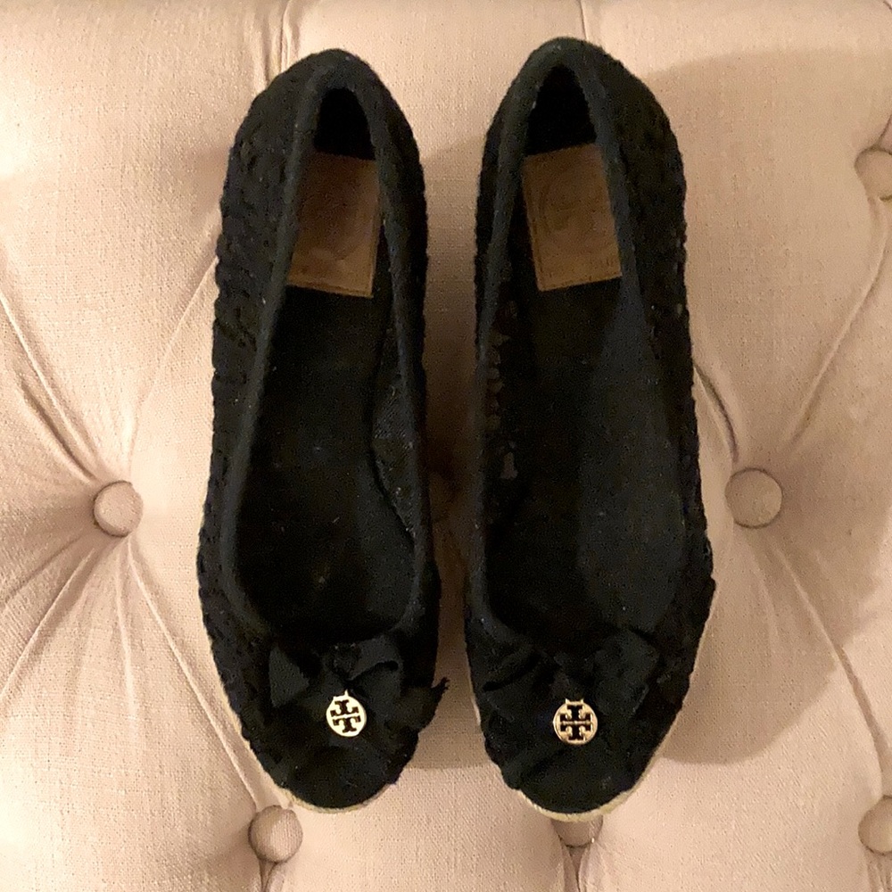 Tory Burch Espadrilles Jackie Spanish lace wedge